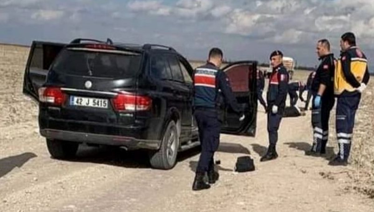 Konya'da 4 çocuklu çift otomobilde ölü bulundu