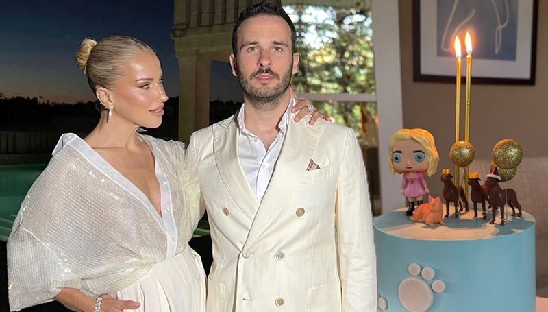 Burcu Esmersoy'dan eşi Nazım Akmandil için doğum günü paylaşımı