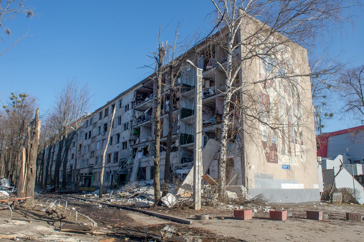Rusya saldırısı altındaki Ukrayna
