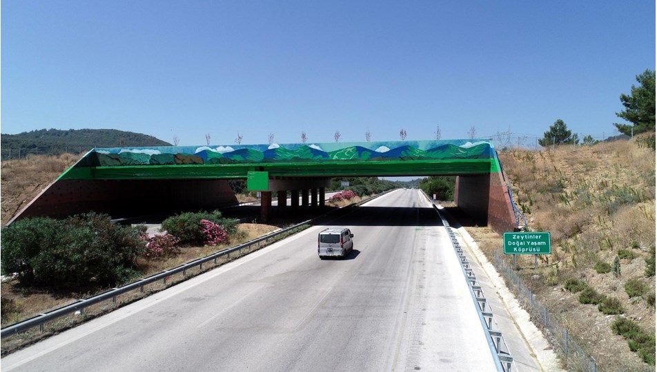 Ekolojik köprü tamamlandı