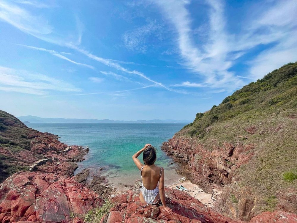 Selfie çekmek için kayalıklara çıkan fenomen uçurumdan düşerek öldü (Sofia Cheung fotoğrafları) - 22