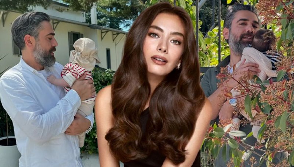 Kadir Doğulu ile oğlu Aziz'den yeni poz