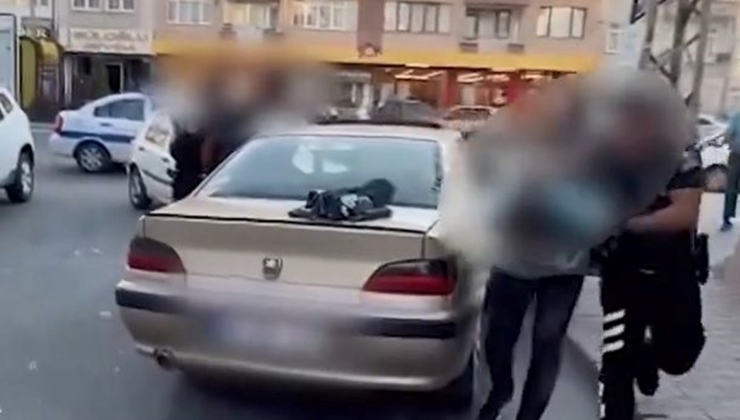 Polisin dur ihtarına uymayıp kaçan biri firari hükümlü 2 kişi yakalandı