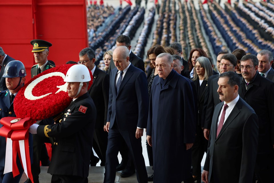 Atatürk’ü minnetle anıyoruz | Devlet erkanı Anıtkabir’de | Cumhurbaşkanı Erdoğan: Türkiye’nin yükselişine hiçbir güç engel olamayacak - 3