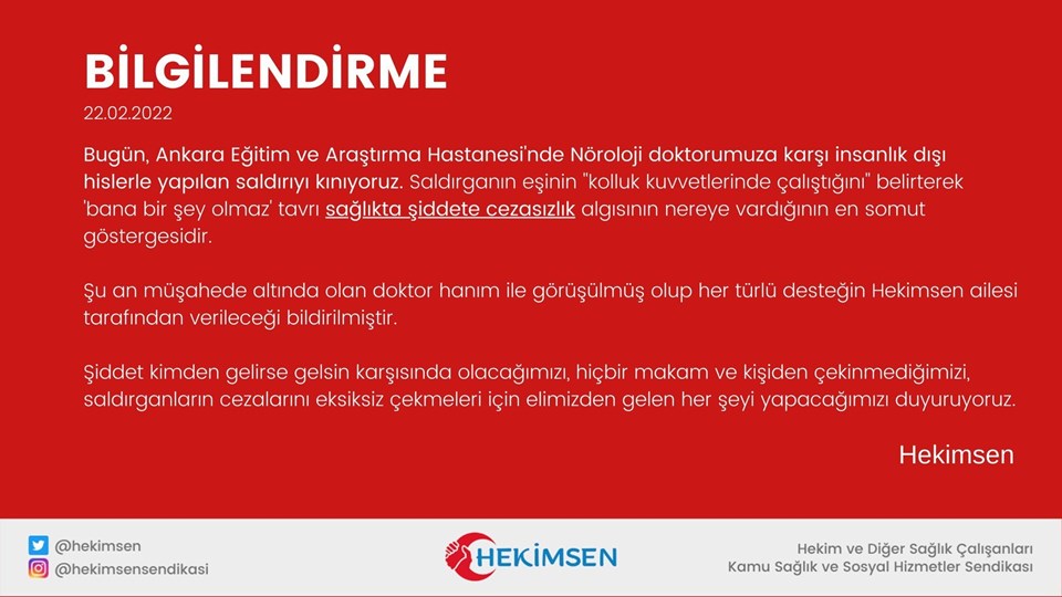 Ankara'da raporsuz ilaç vermek istemeyen doktora saldırı: Bakan Koca'dan açıklama - 2
