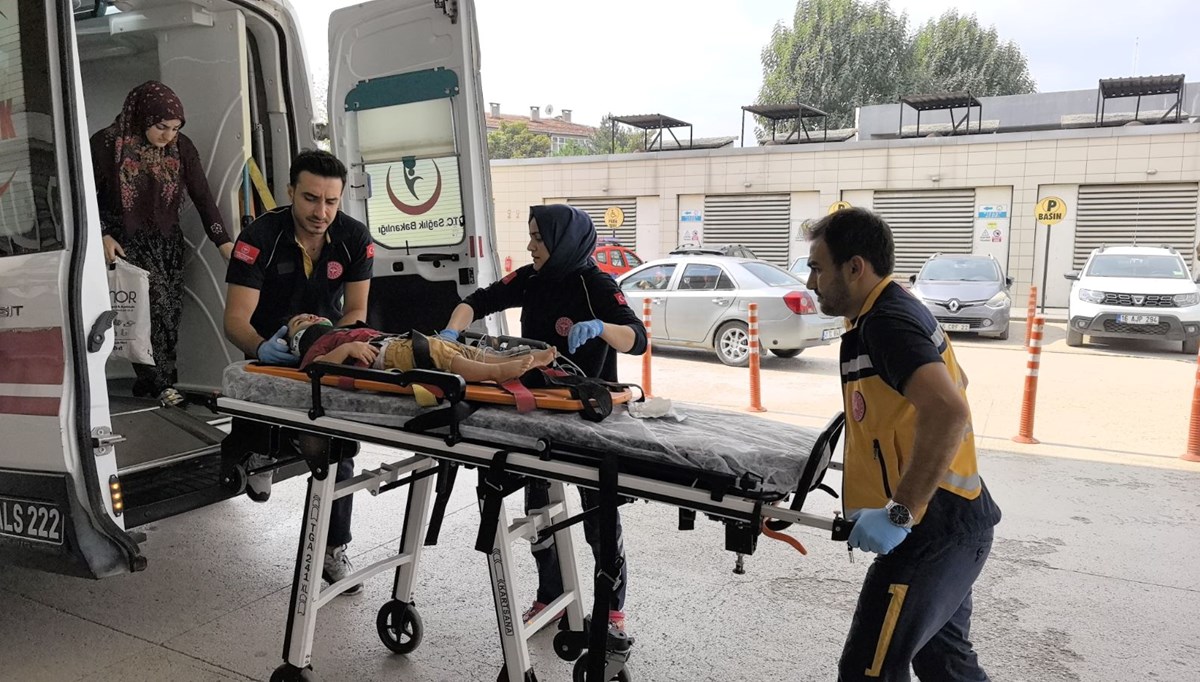 2’nci kattan düşen bebek ağır yaralandı 2’nci kattan düşen bebek ağır yaralandı