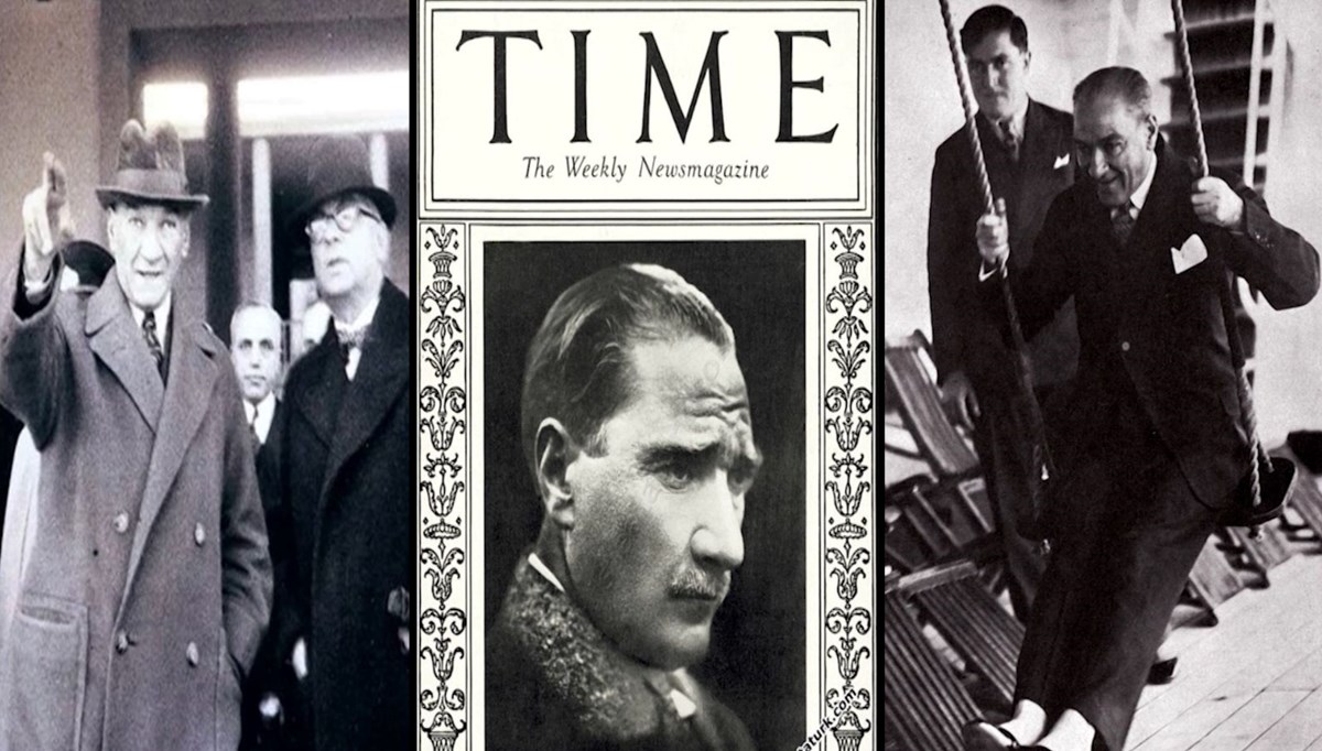 Atatürk’ün en sevdiği fotoğrafı Time’a kapak oldu