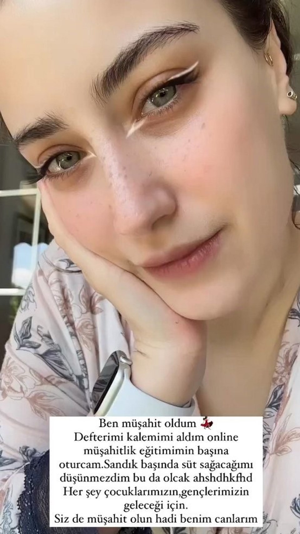 Oyuncu Hazal Kaya müşahitlik yapacak - 1