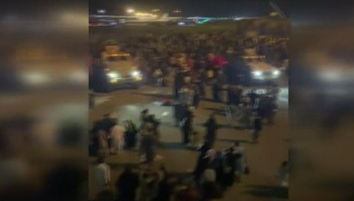 Polis havaya ateş açtı