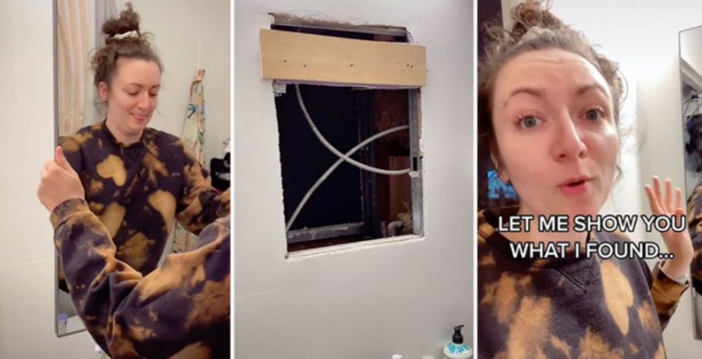 New Yorklu bir kadın banyo aynasının arkasında gizli bir ev buldu - 2