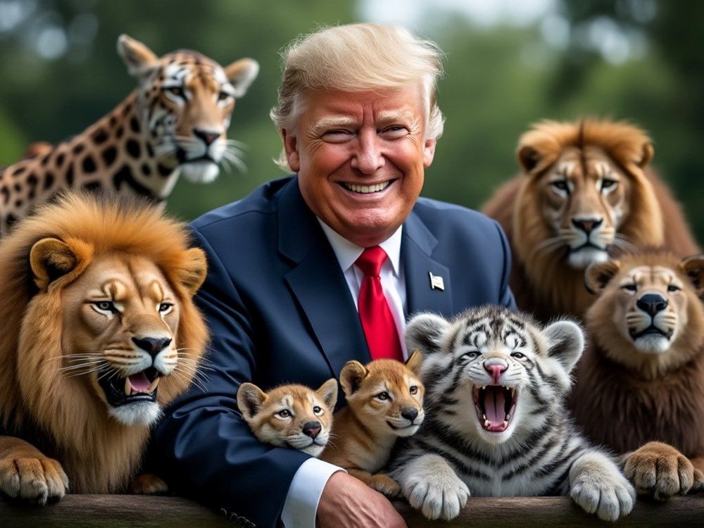 Trump'ın "göçmenler evcil hayvanları yiyor" iddiası sosyal medyayı salladı: Yüzlerce yapay zeka görseli paylaşıldı - 13
