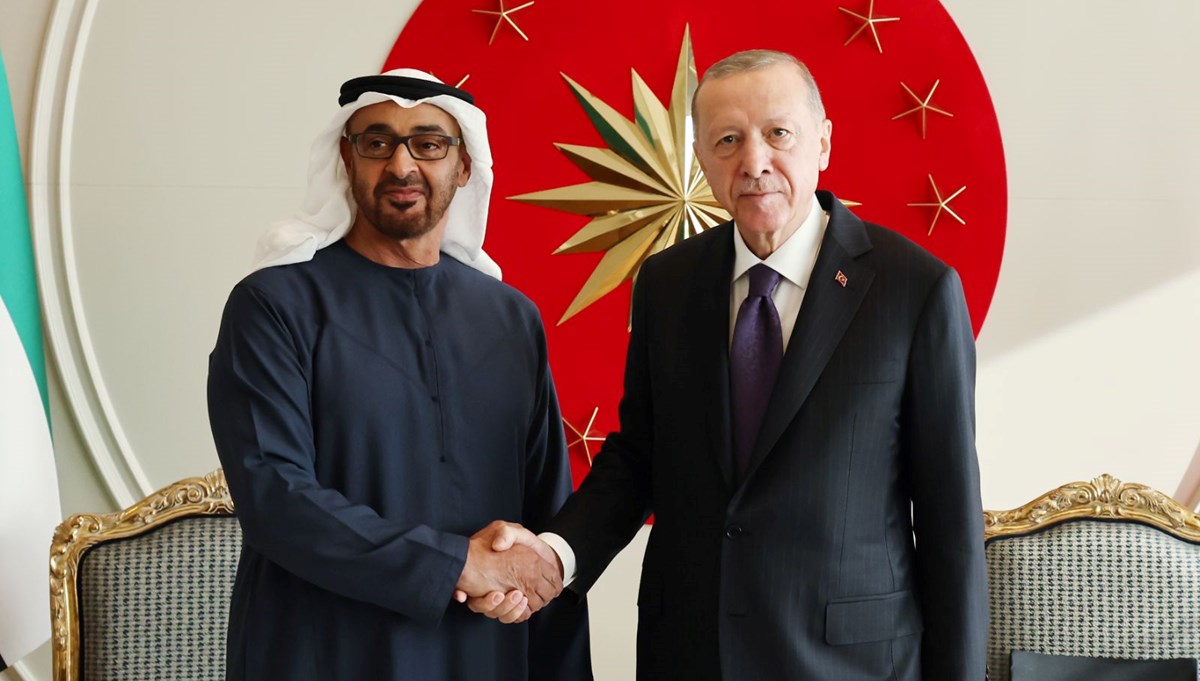 Cumhurbaşkanı Erdoğan BAE Devlet Başkanı ile görüştü Cumhurbaşkanı Erdoğan BAE Devlet Başkanı ile görüştü