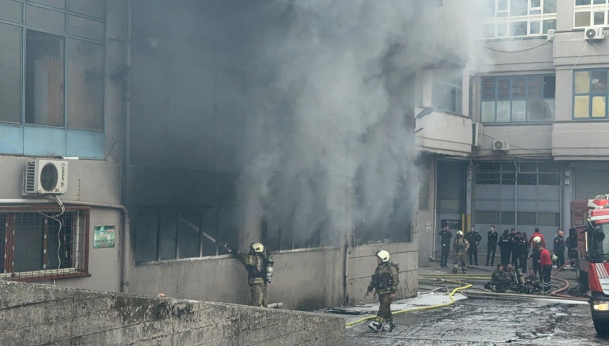 Bayrampaşa'da yangın