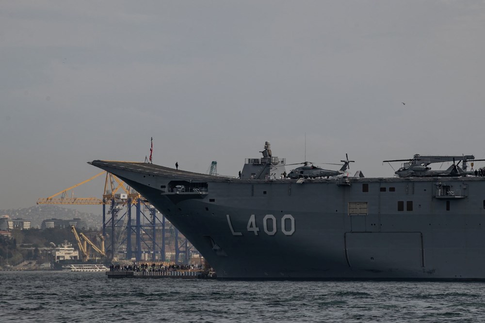 Dünyanın ilk SİHA gemisi: TCG Anadolu bugün ziyarete açılıyor - 9