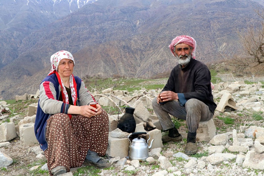 Van'da yarısı yıkılan okulda, tek başlarına yaşıyorlar - 9