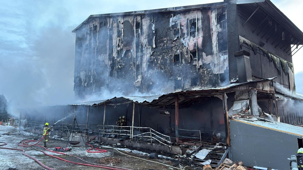 Uludağ Inferno: One Dead, Two Injured in Hotel Blaze 76 VG6