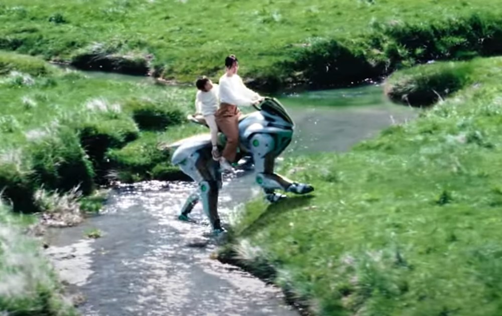 Kawasaki’den dört ayaklı ihtilal: İnsan taşıyan akıllı robot köpek Corleo! 76 VGUOMUzjNU