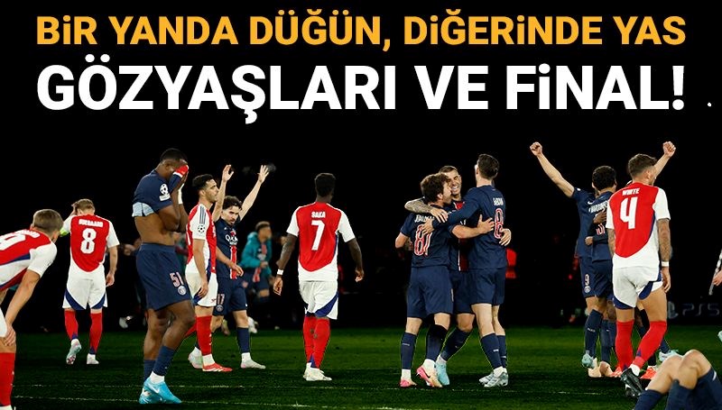 Bir yanda düğün, diğerinde yas