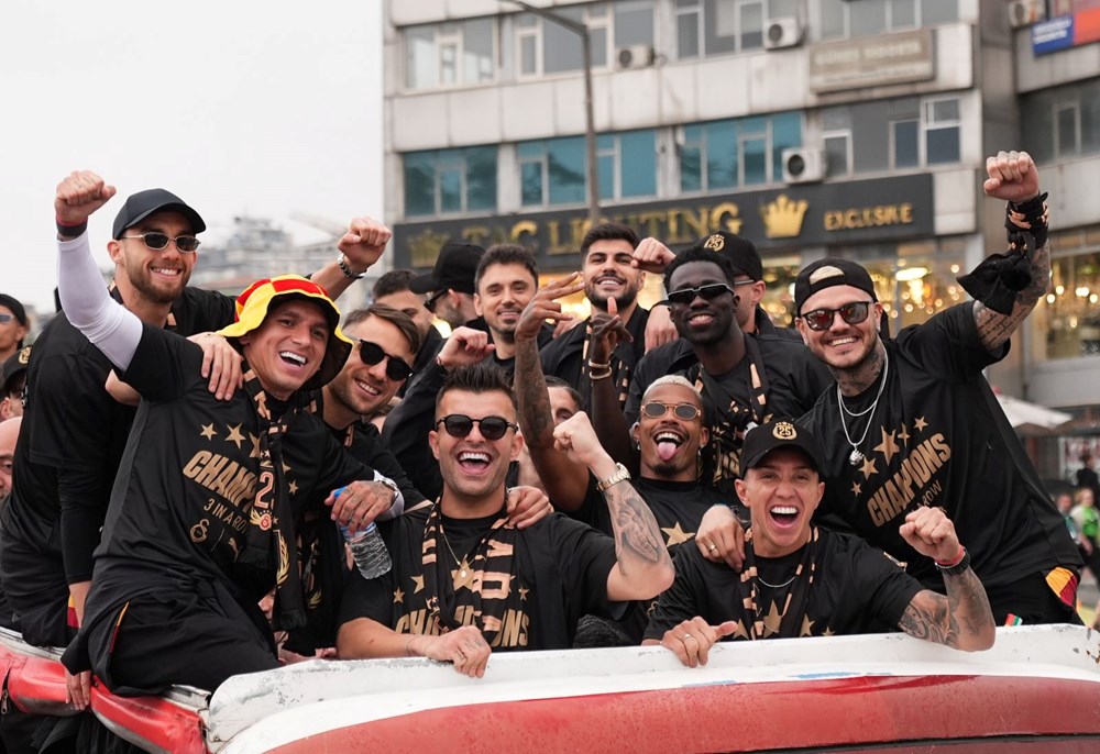 Galatasaray'da şampiyonluk kutlaması 73