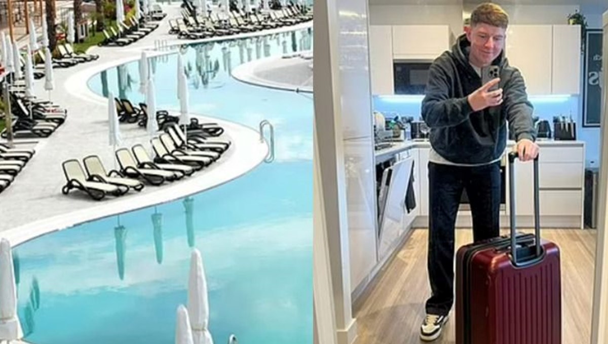 Pahalı diye ülkesinden ayrıldı! İngiliz genç Antalya'da 5 yıldızlı otele yerleşti Pahalı diye ülkesinden ayrıldı! İngiliz genç Antalya'da 5 yıldızlı otele yerleşti