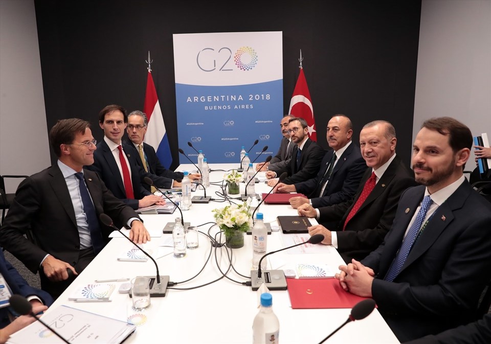 Cumhurbaşkanı Erdoğan'ın G20 temasları: ABD, Çin, Hollanda ve Şili - 4