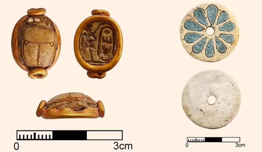 Güney Kıbrıs’ta Mısır Kraliçesi Nefertiti dönemine ait paha biçilemez altın hazine bulundu - 7
