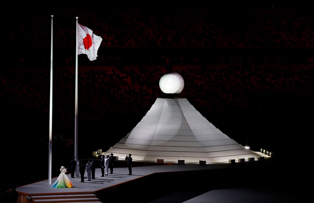 2020 Tokyo Olimpiyatları görkemli açılış töreniyle başladı - 10