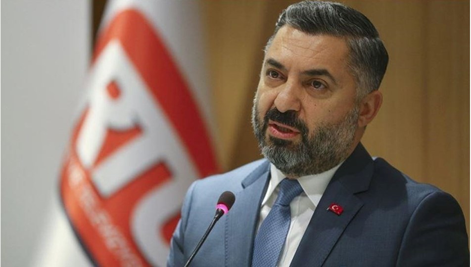 RTÜK Başkanı Şahin'den