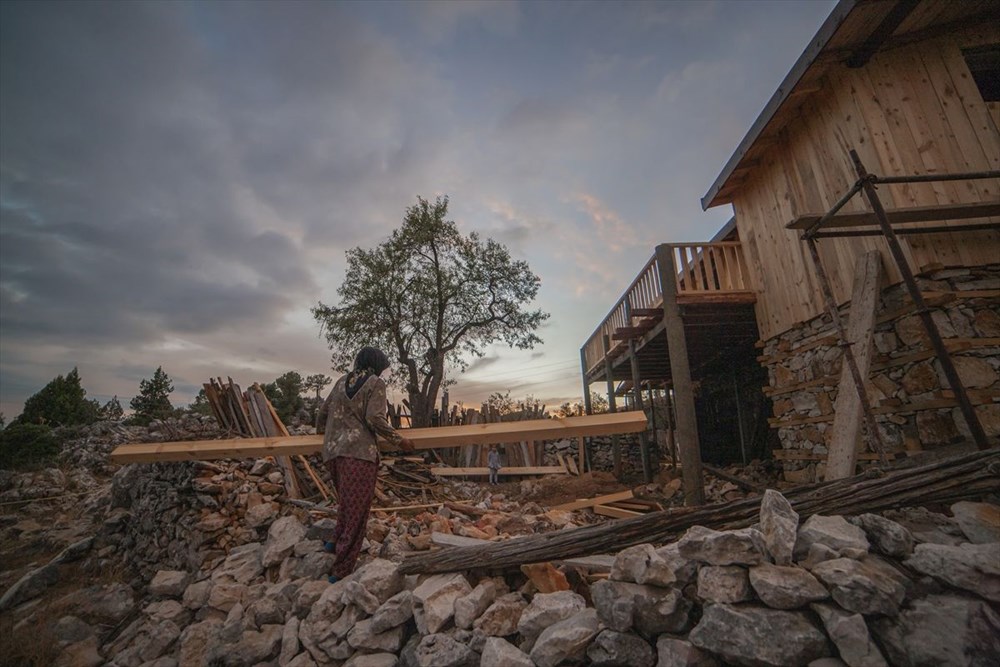 Yıllara meydan okuyan tarihi 'düğmeli evler' turizme kazandırılıyor - 15