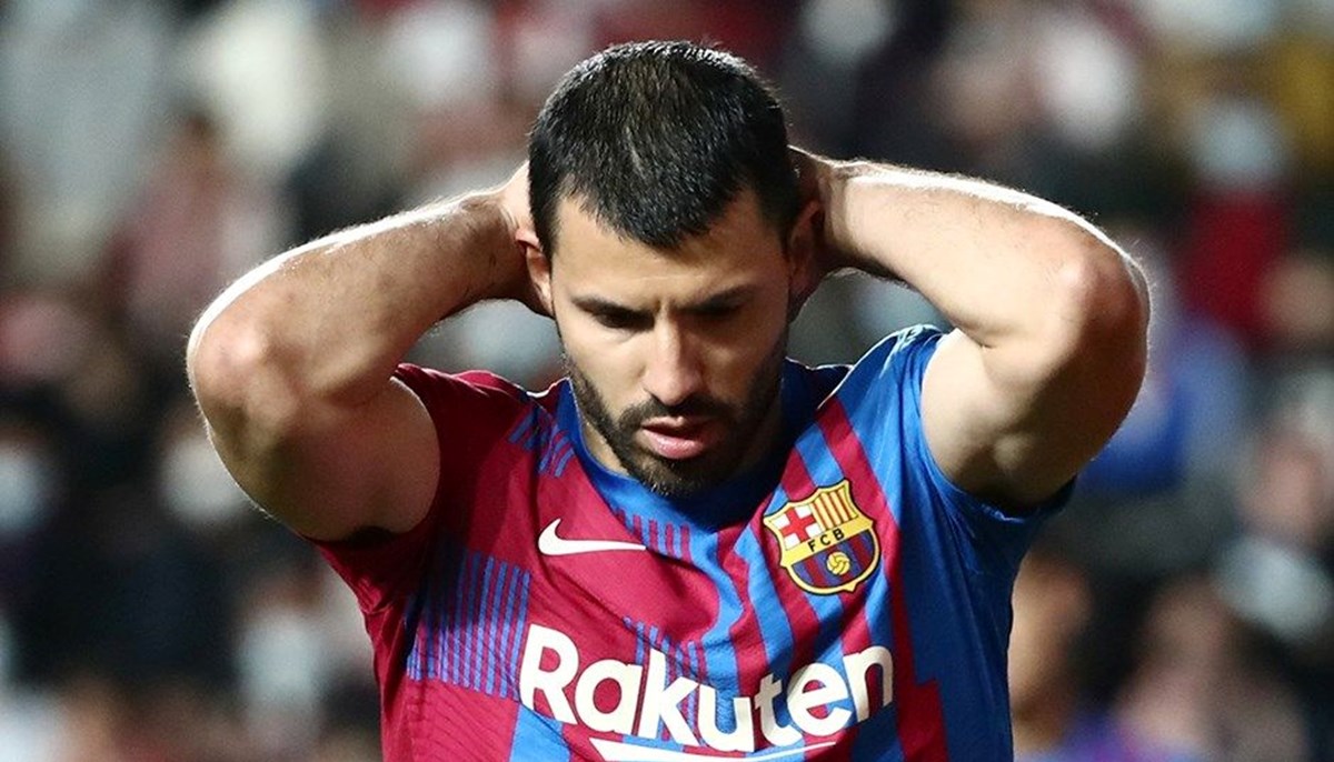 Sergio Agüero'dan futbola mecburi veda