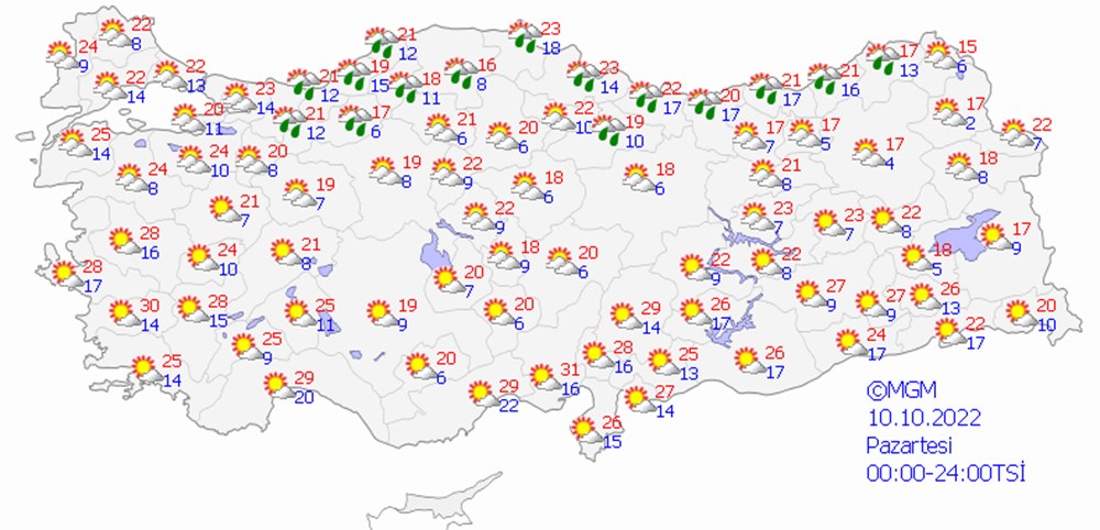 İstanbul ve 18 il için sarı kodlu uyarı (Hafta sonu hava nasıl olacak?) - 10