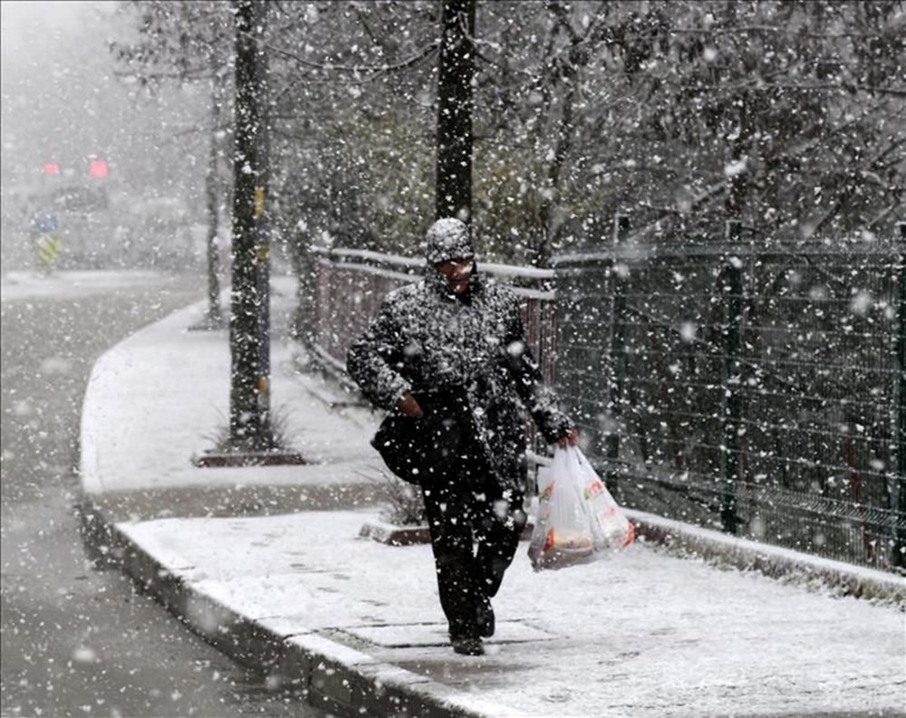 Meteorolojiden turuncu kodlu yoğun kar yağışı uyarısı: Fırtınayla birlikte gelecek! - 2