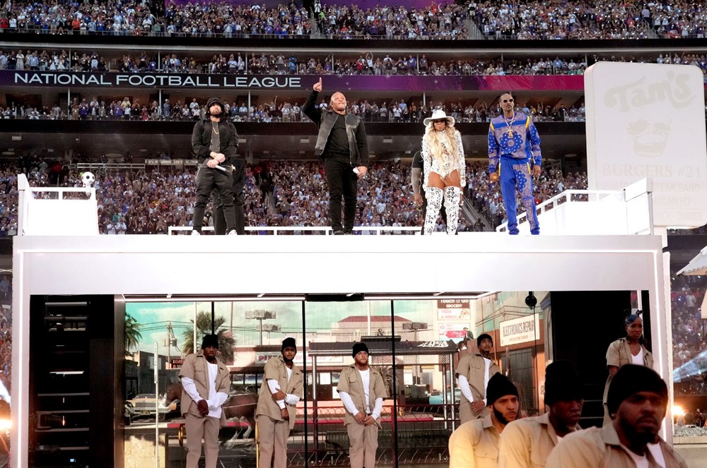 Super Bowl devre arasında hip-hop zirvesi - 29