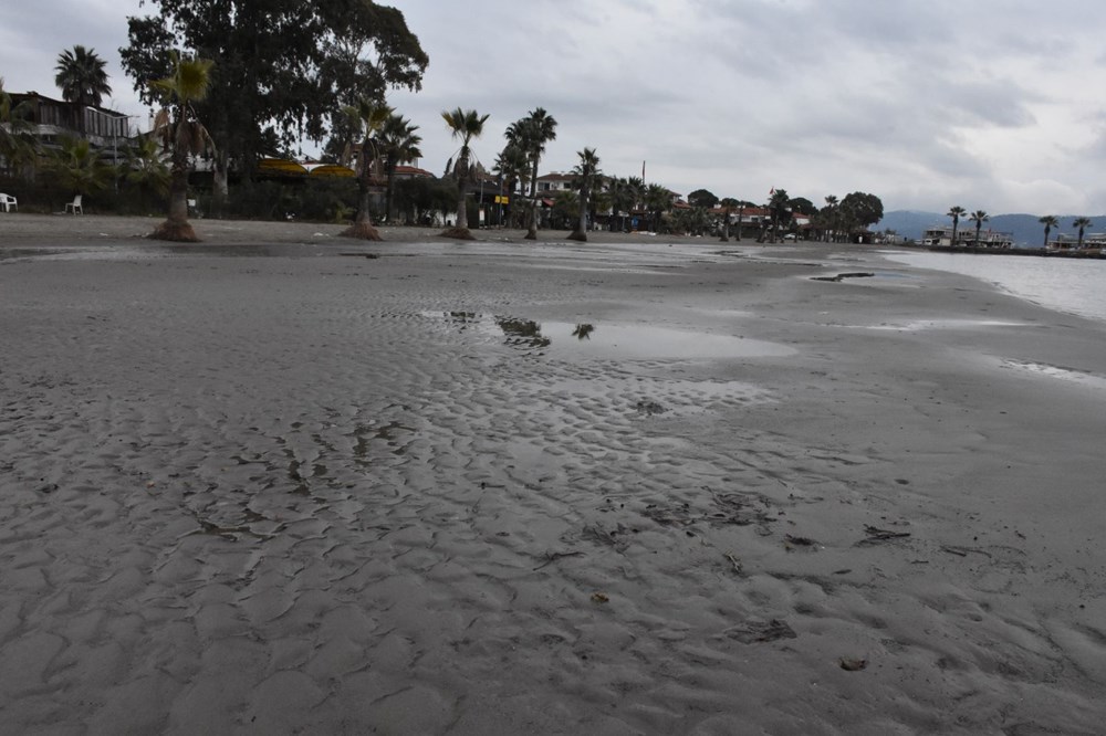 Muğla'da deniz suyu 40 metre çekildi - 10