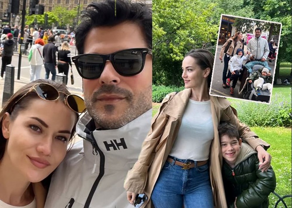 Fahriye Evcen ile Burak Özçivit Londra'da - 1