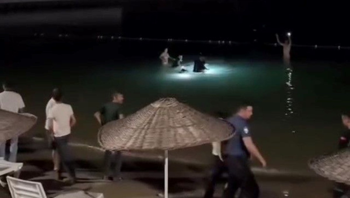 Caddebostan Plajı'nda acı olay Caddebostan Plajı'nda acı olay