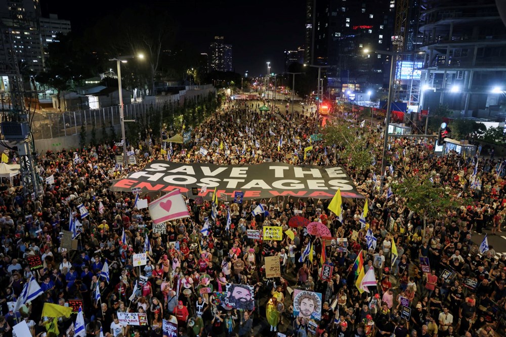 İsrail, Netanyahu'ya karşı sokakta: Halkın çoğu "En çok iktidarını düşünüyor" diyor - 2