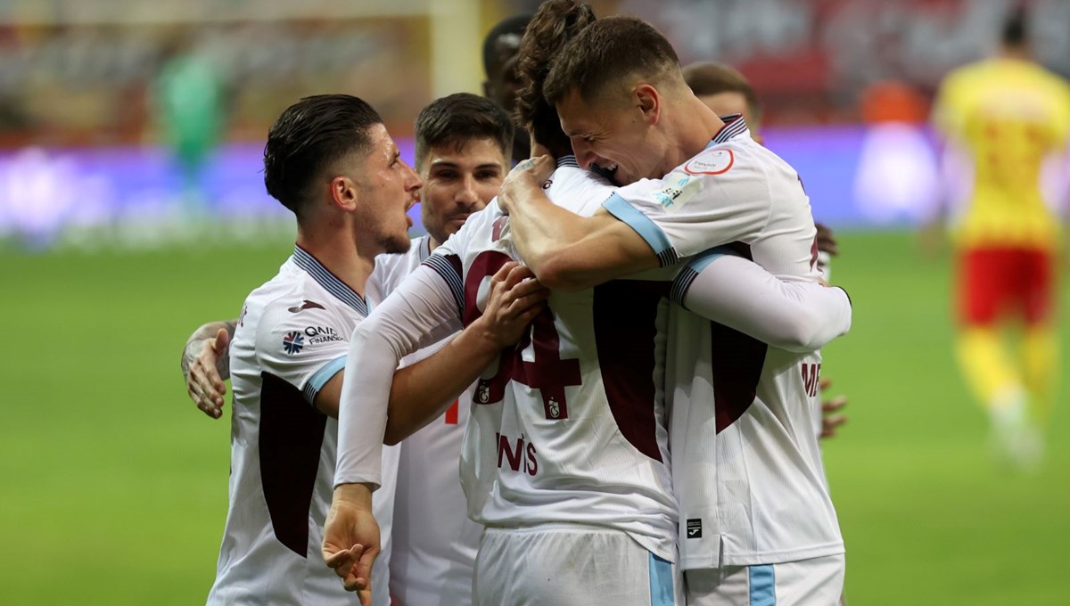 Trabzonspor, Kayserispor deplasmanından 3 puanla döndü