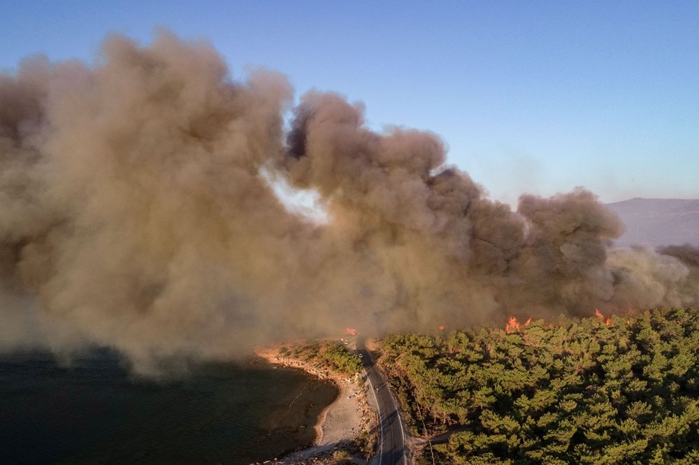 Mersin Gülnar'da orman yangını - 10