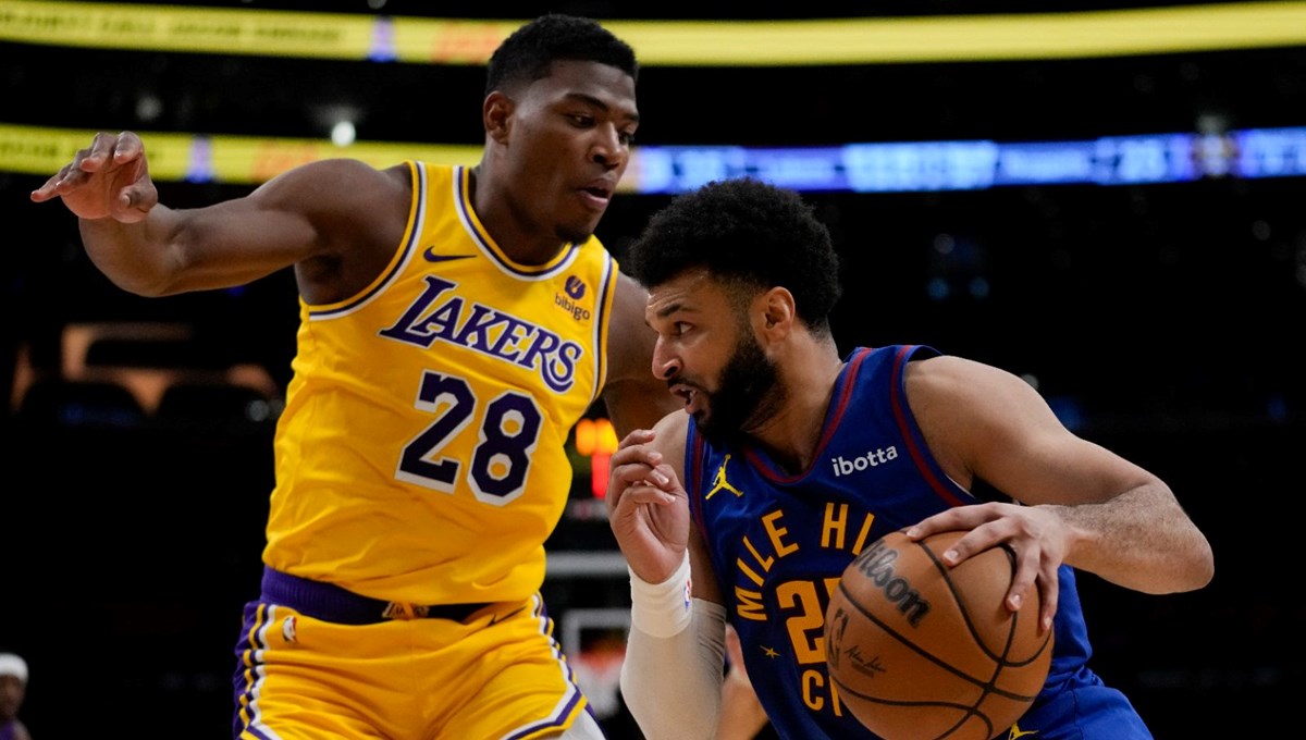 Denver Nuggets, Lakers karşısında seriyi 3-0'a getirdi Denver Nuggets, Lakers karşısında seriyi 3-0'a getirdi