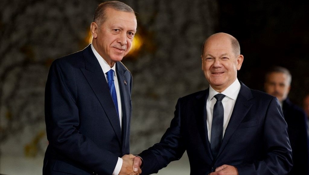 Cumhurbaşkanı Erdoğan, Almanya Başbakanı Scholz ile görüşecek