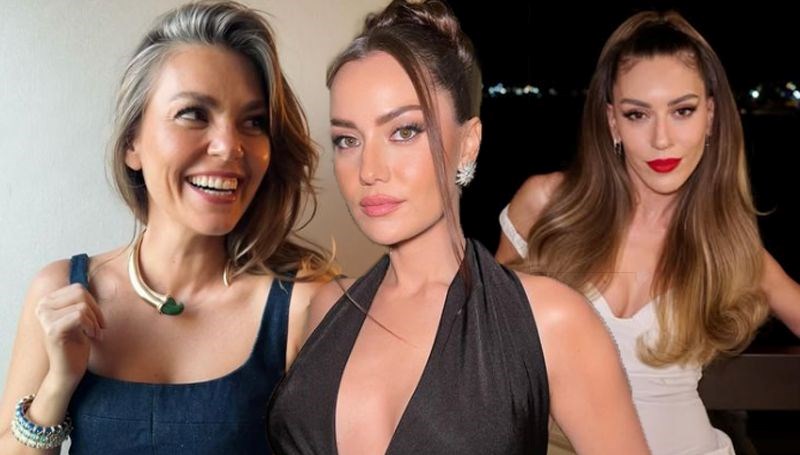 Fahriye Evcen, Aslı Enver ve Sinem Kobal'dan yıllar sonra aynı poz