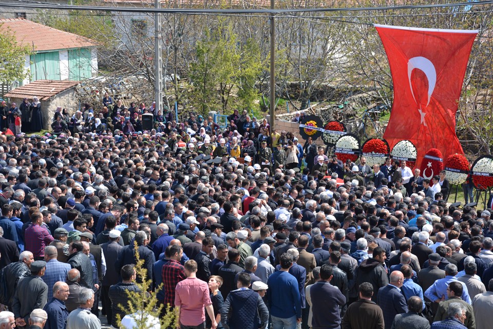 Kuzey Irak'ta şehit olan askere veda - 1