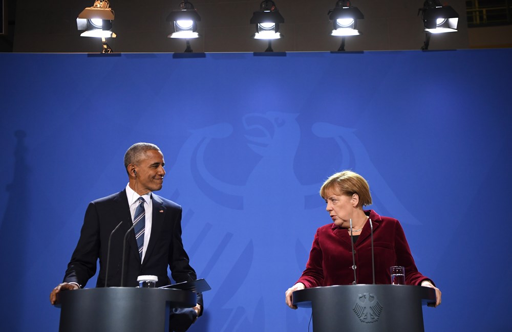 Obama'dan Merkel'e veda NTV