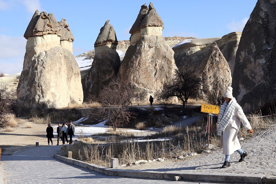 Kapadokya'da ocak ayındaki ziyaretçi sayısında rekora ulaşıldı - 1