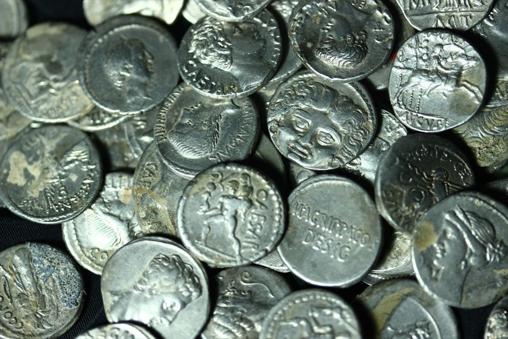 Aizanoi Antik Kenti'nde 'Roma'nın sikke koleksiyonu' bulundu - 16