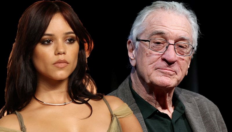 Jenna Ortega ile Robert De Niro bir arada