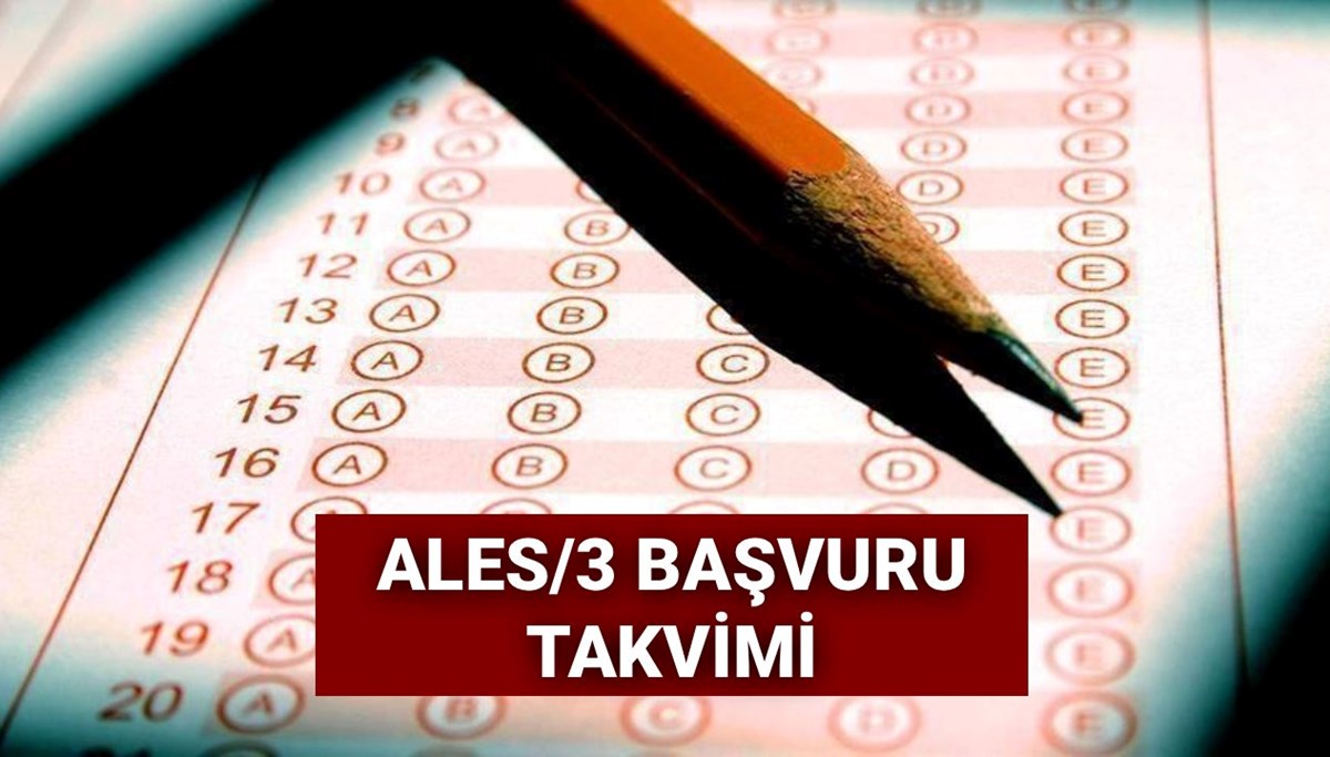 Yılın son ALES sınavı için gözler ÖSYM'de: ALES/3 başvuruları ne zaman başlayacak?