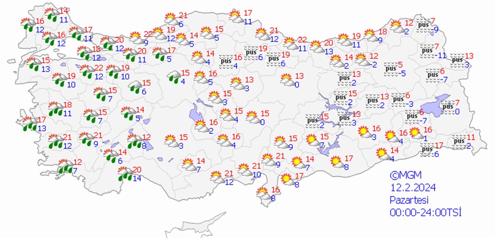 İstanbul dahil 21 il için sarı kodlu uyarı (Bugün hava nasıl olacak?) - 17