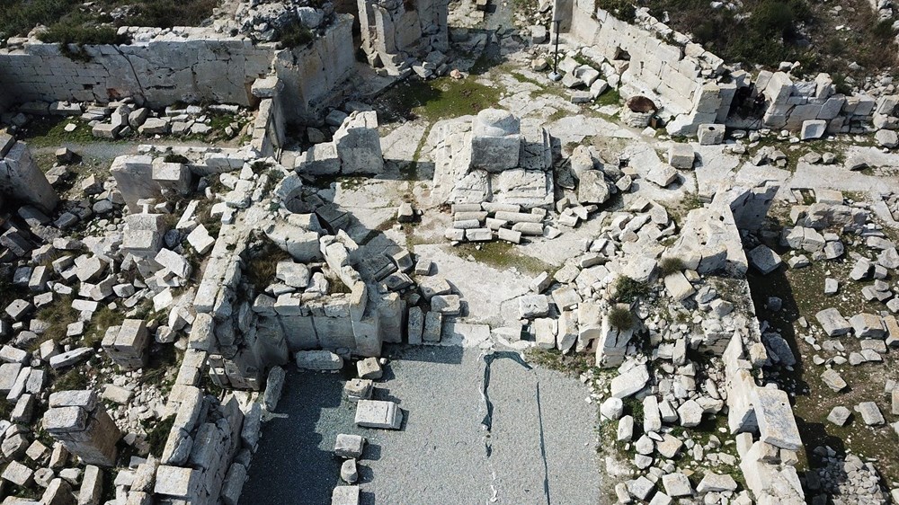 1500 yıl önce depremzede Simon'un yaptığı manastır son depremi hasarsız atlattı - 1
